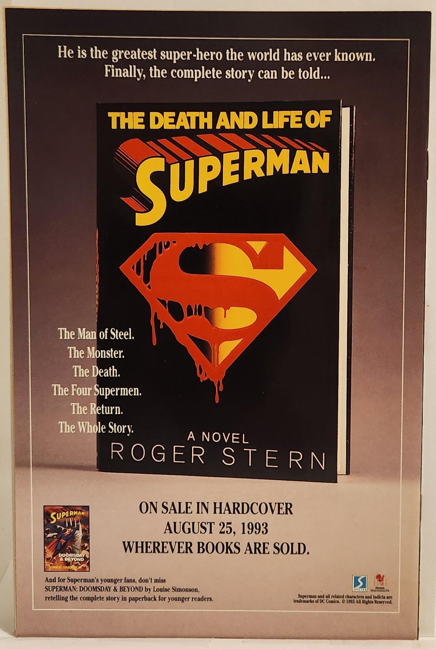 Adventures of Superman #505 Foil