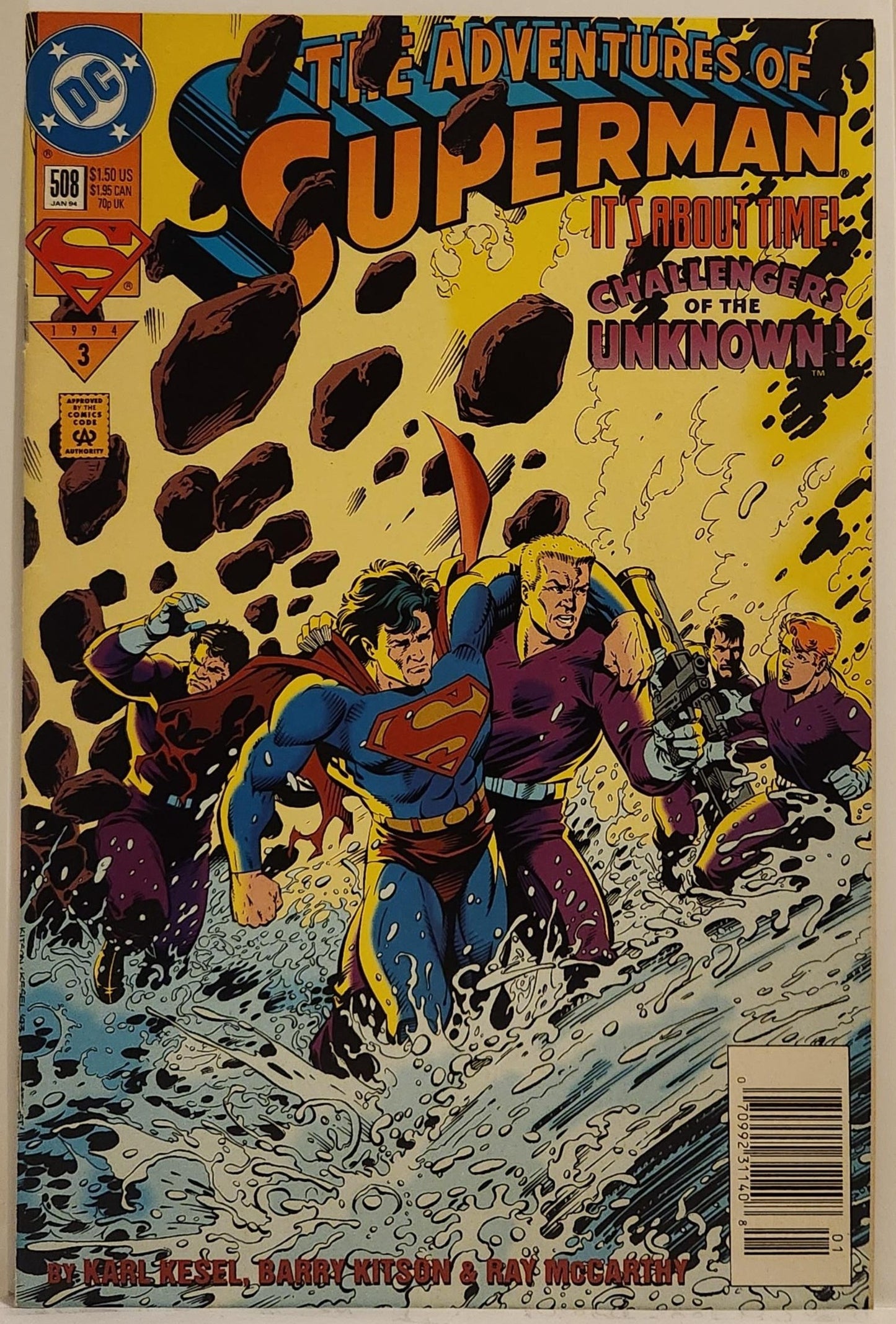 Adventures of Superman #508 (News Stand)