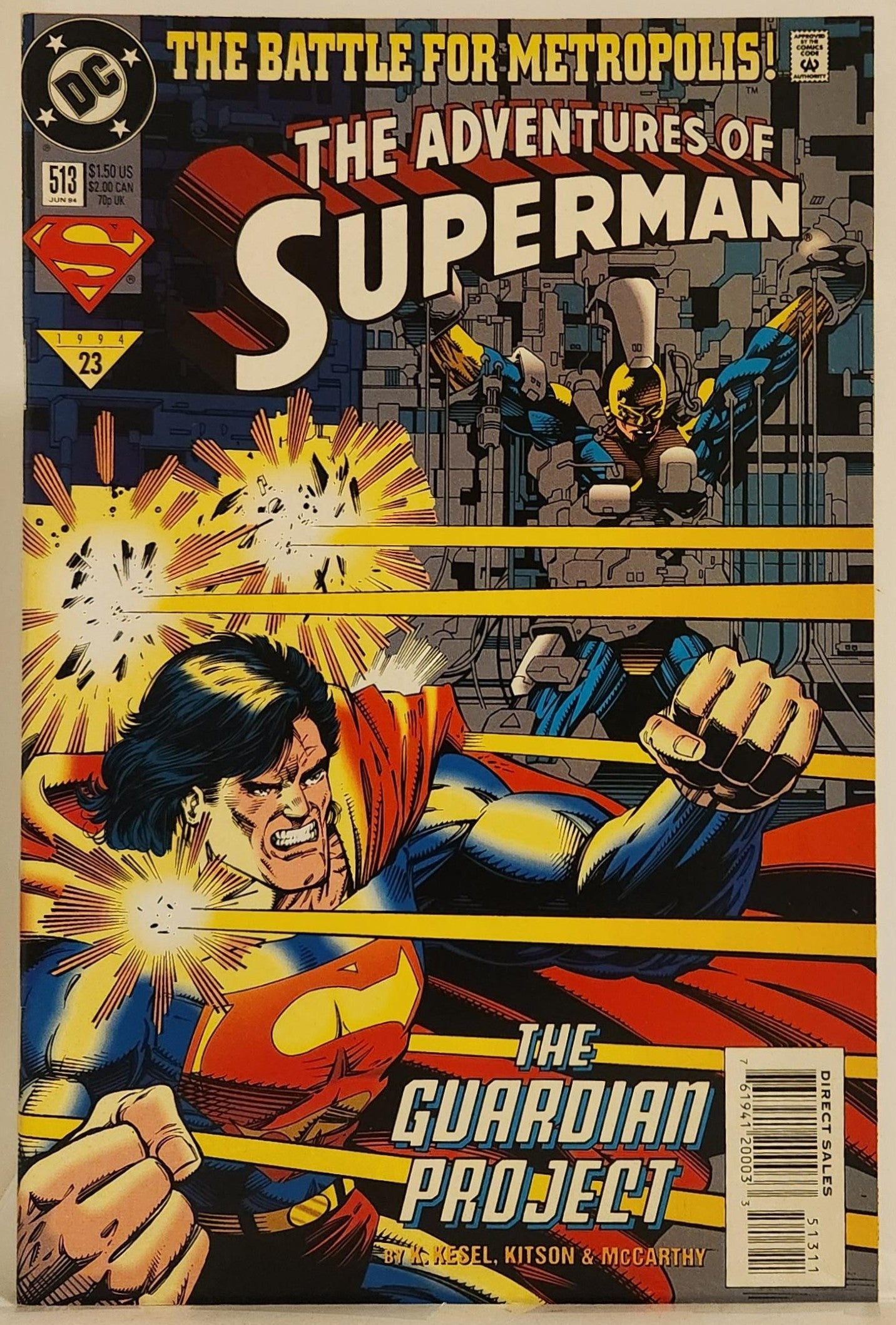 Adventures of Superman #513