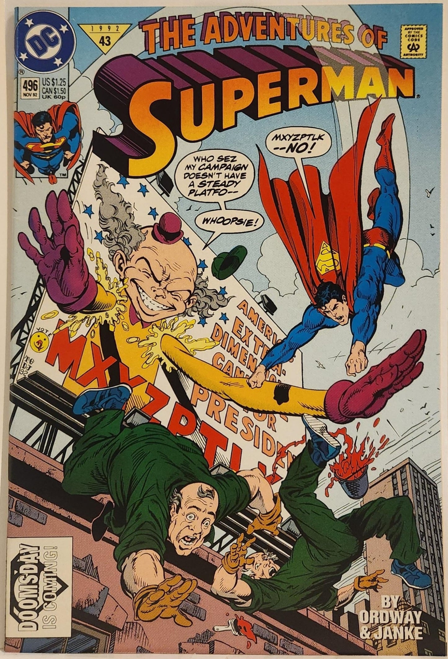 Adventures of Superman #496