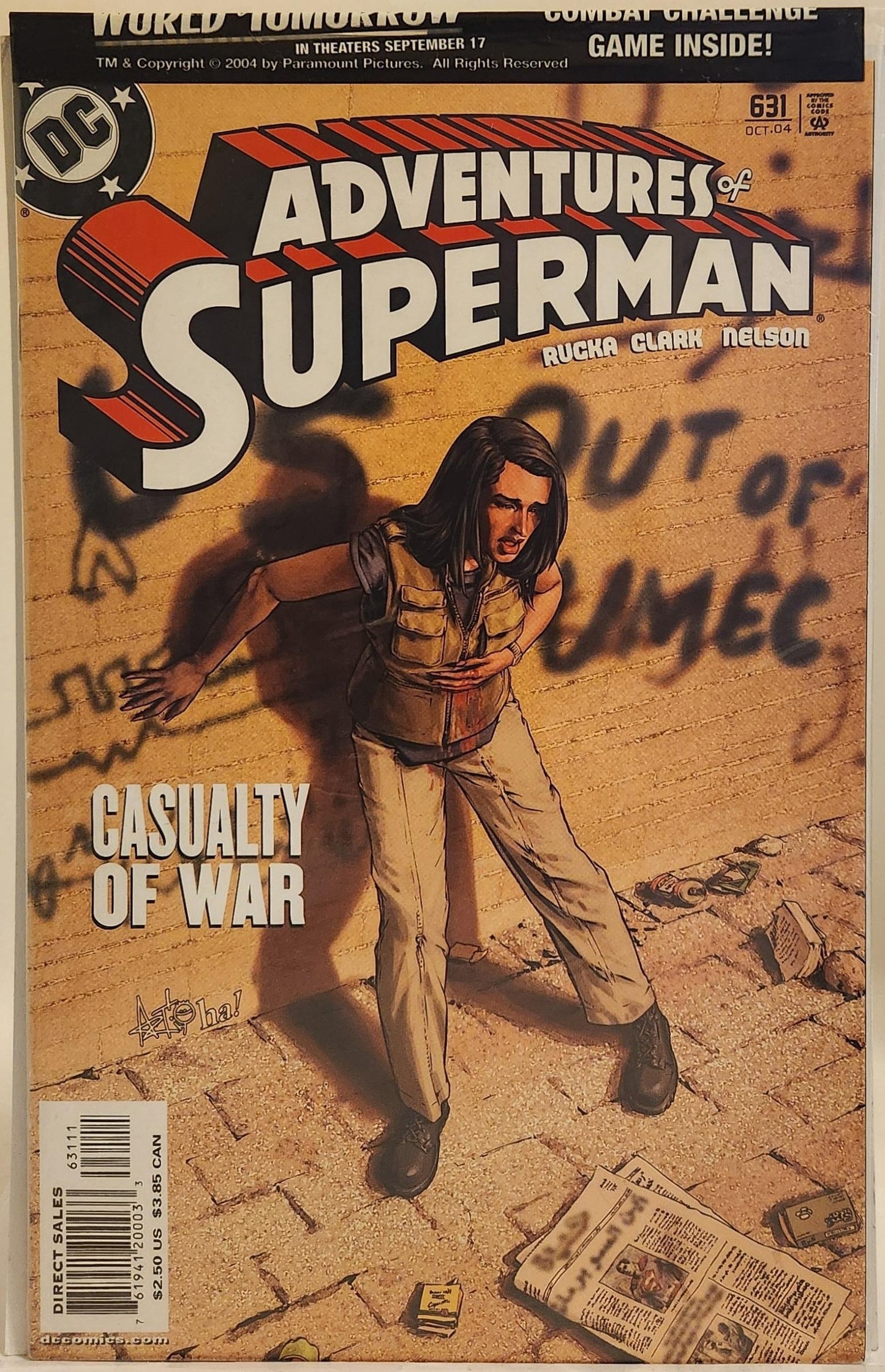 Adventures of Superman #631 with CD