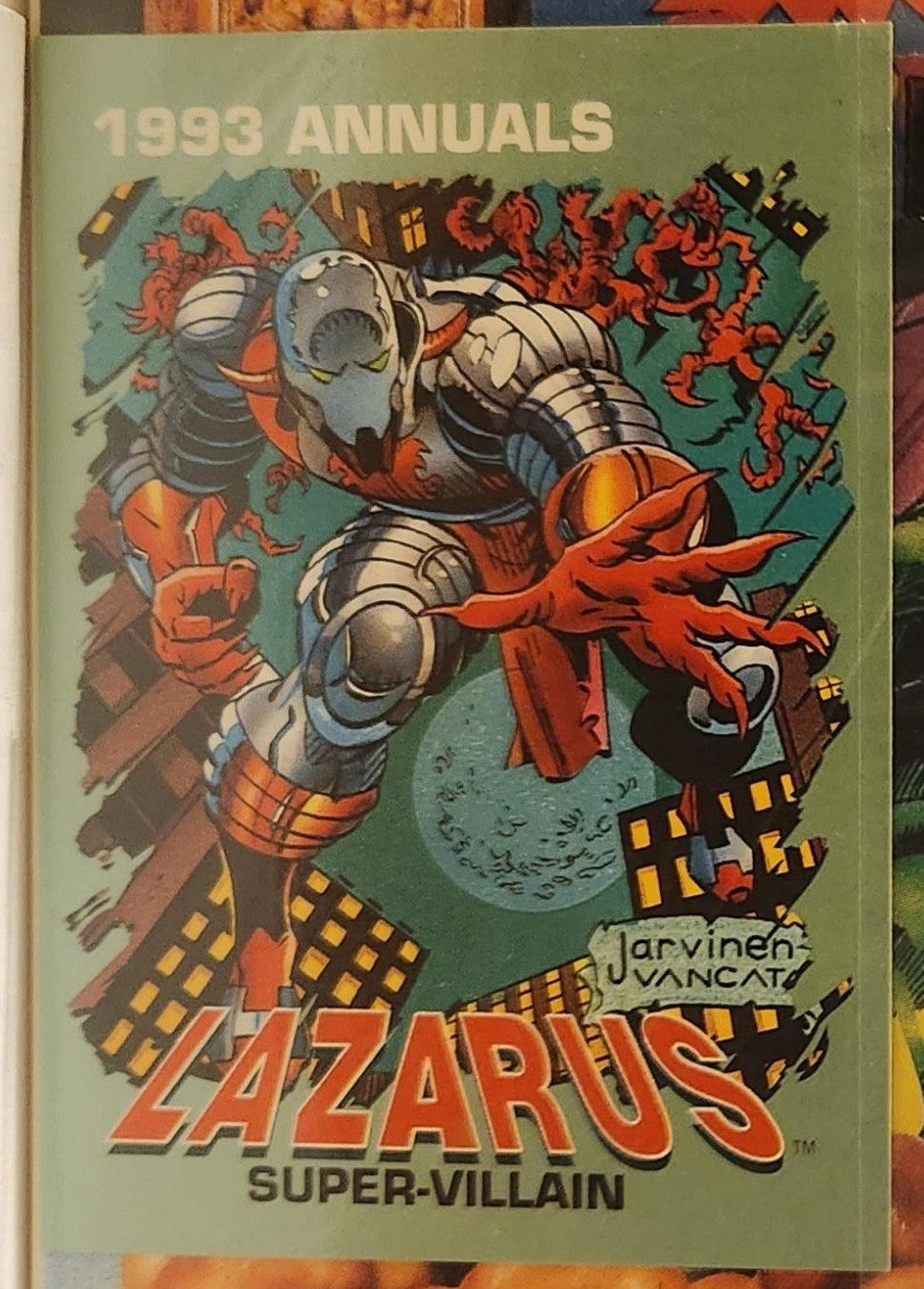 Annual 1993 Incredible Hulk W/ Card