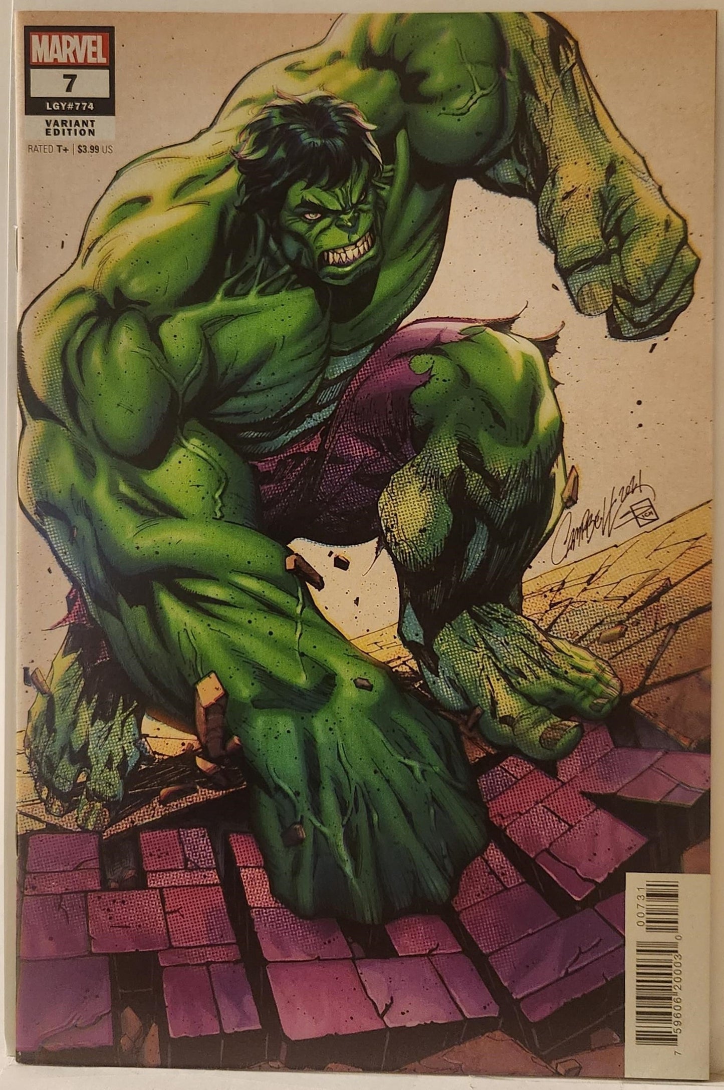 Hulk (2021) #07 (J. Scott Campbell)
