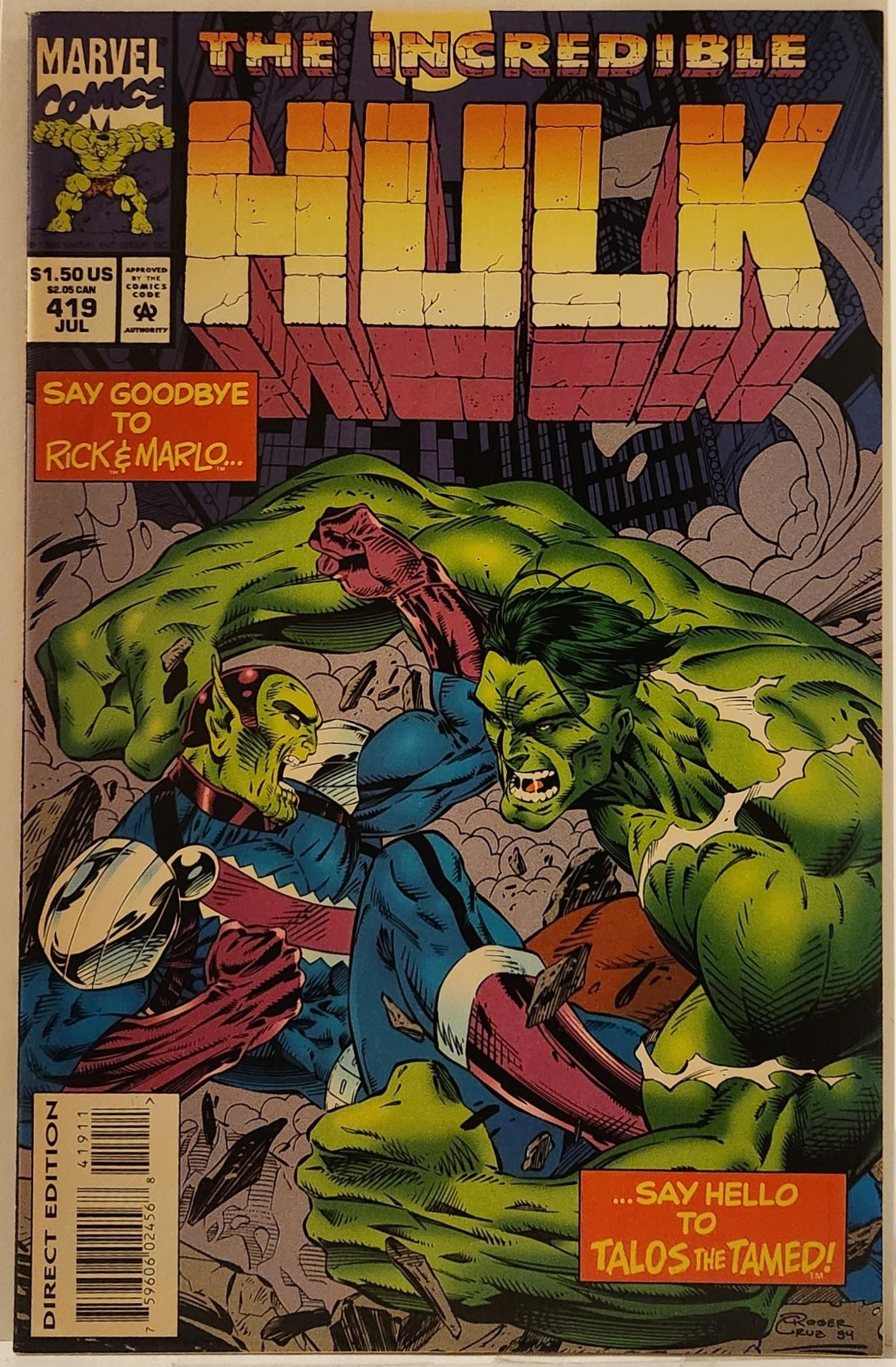 Incredible Hulk #419