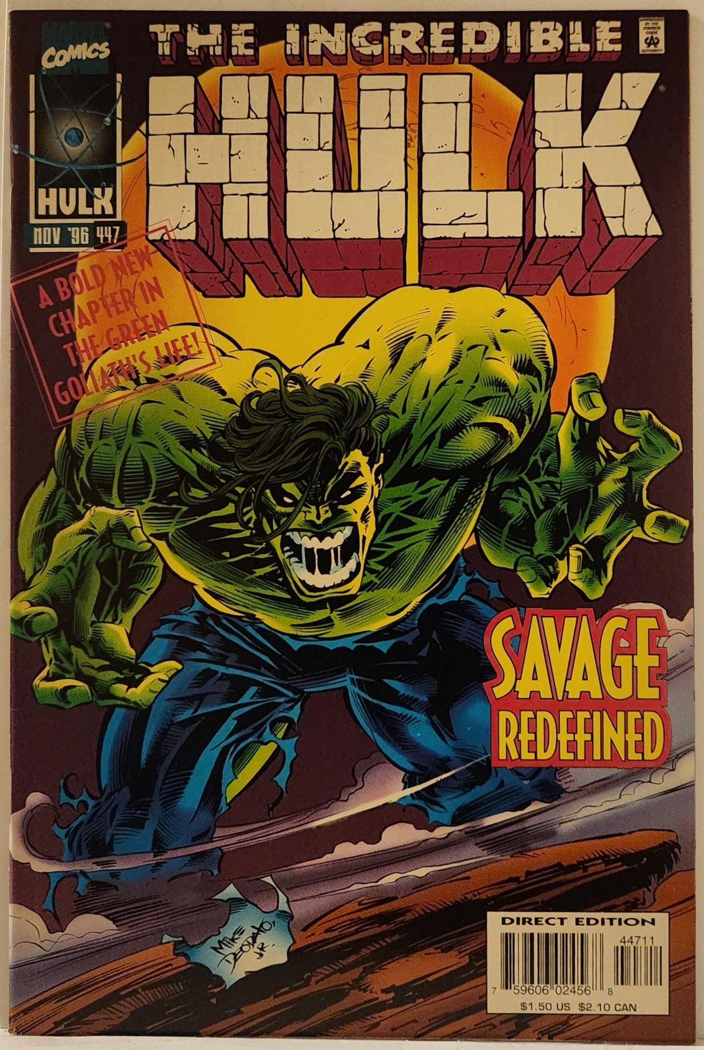 Incredible Hulk #447