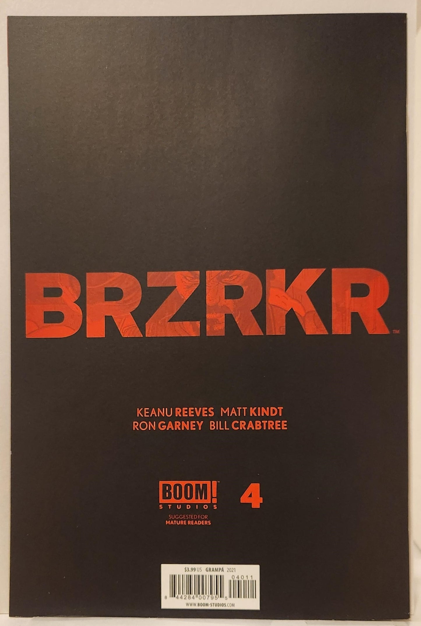 BRZRKR Issue #04