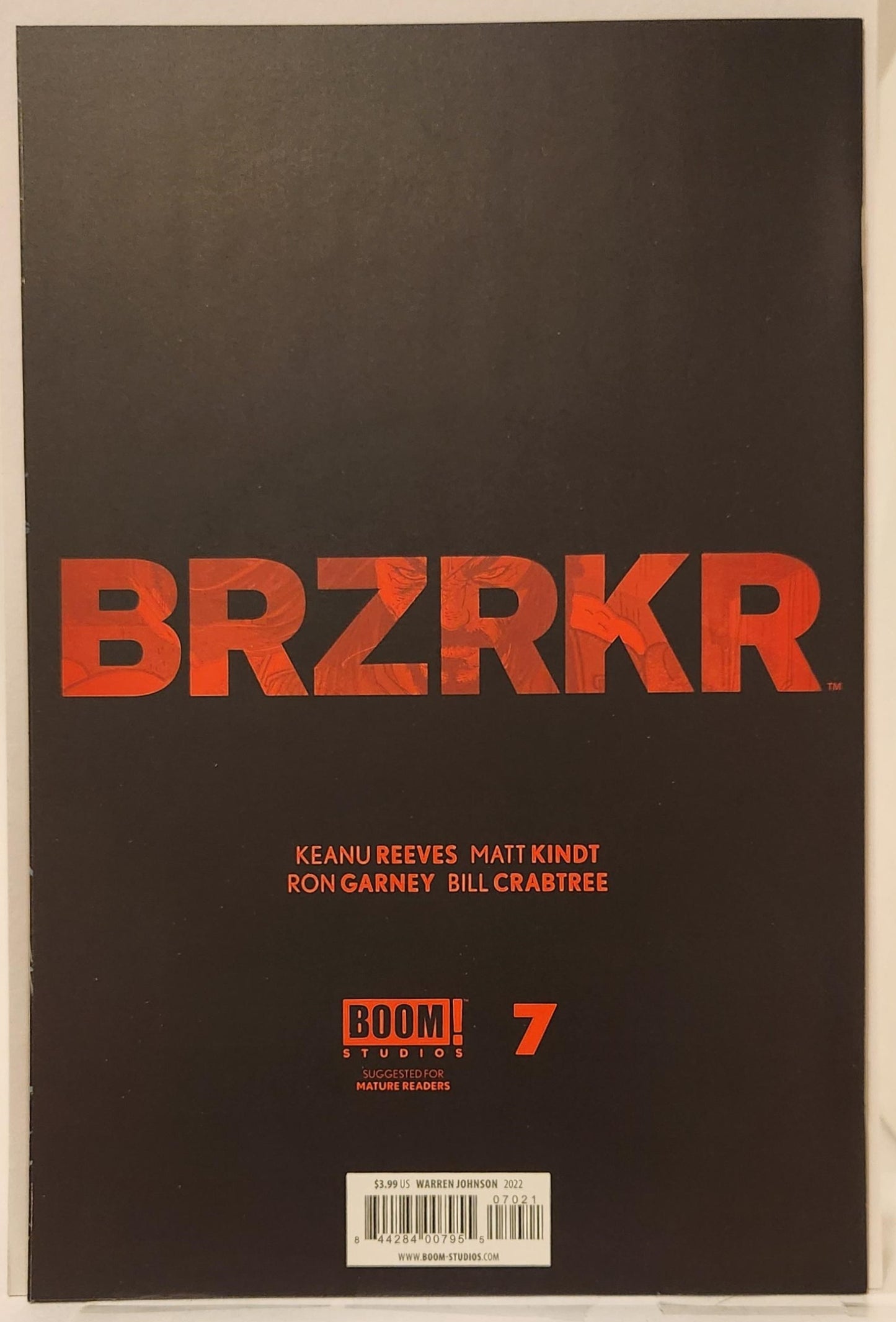 BRZRKR Issue #07