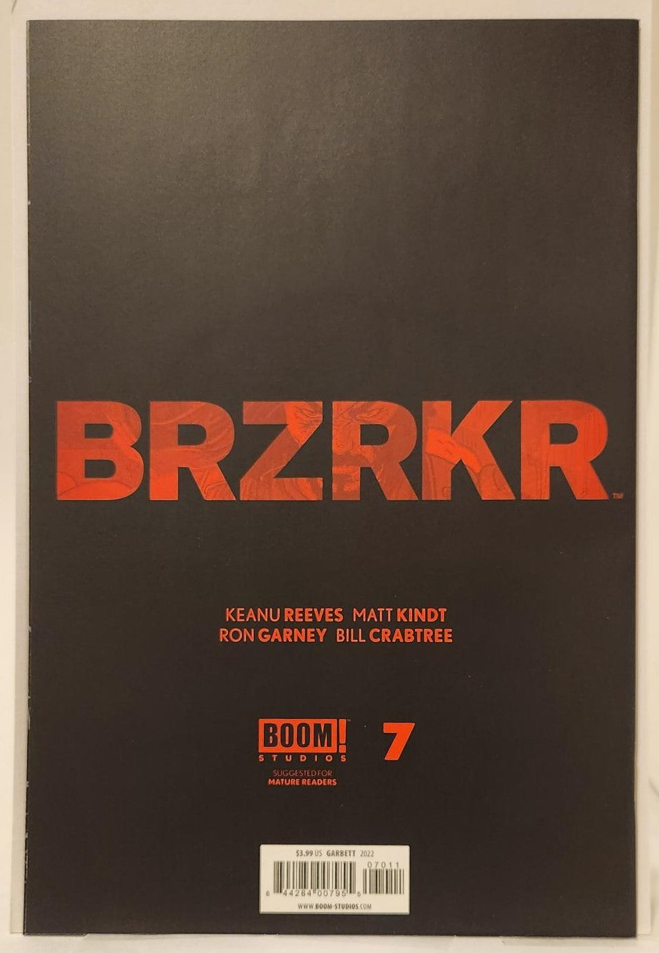 BRZRKR Issue #07