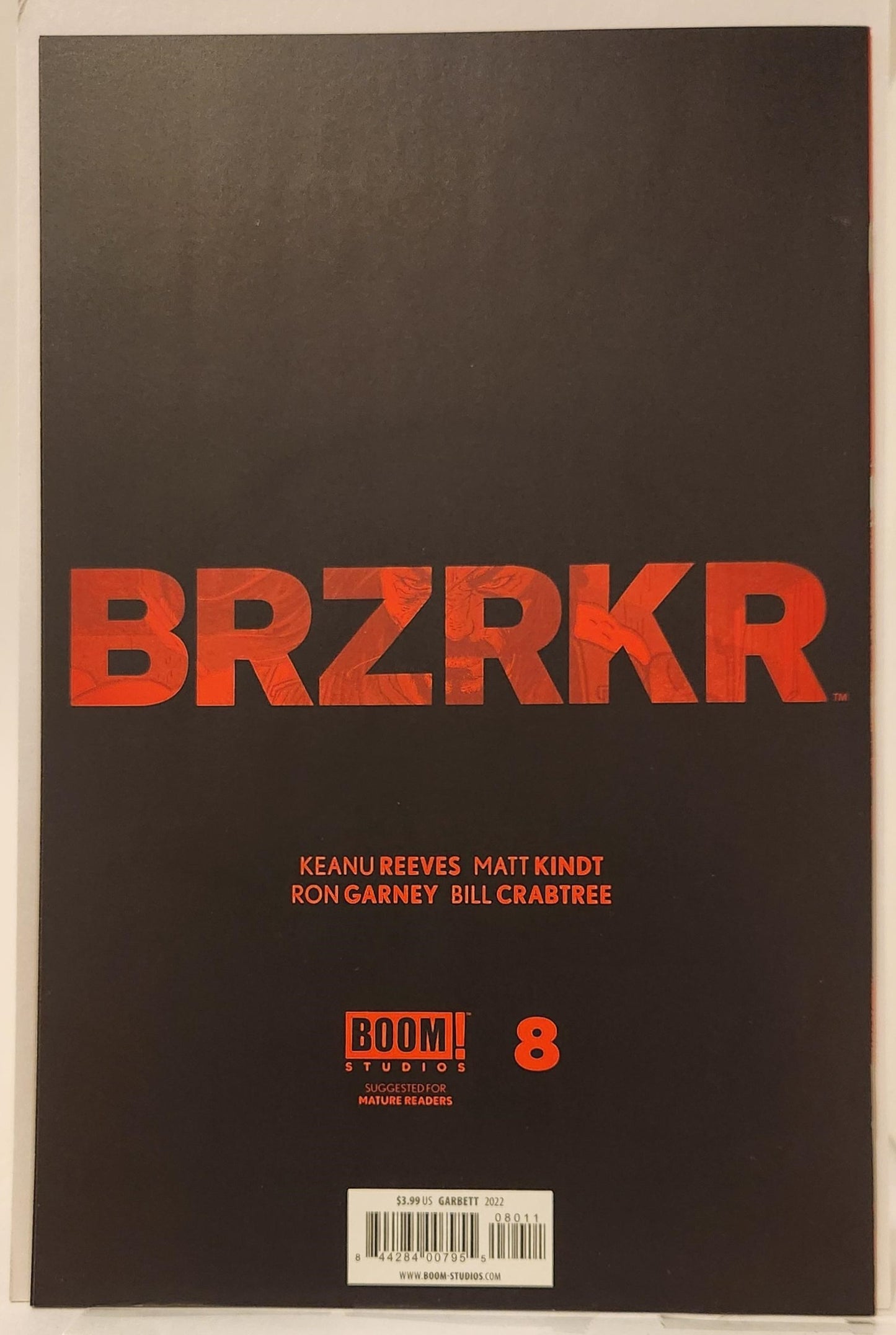 BRZRKR Issue #08