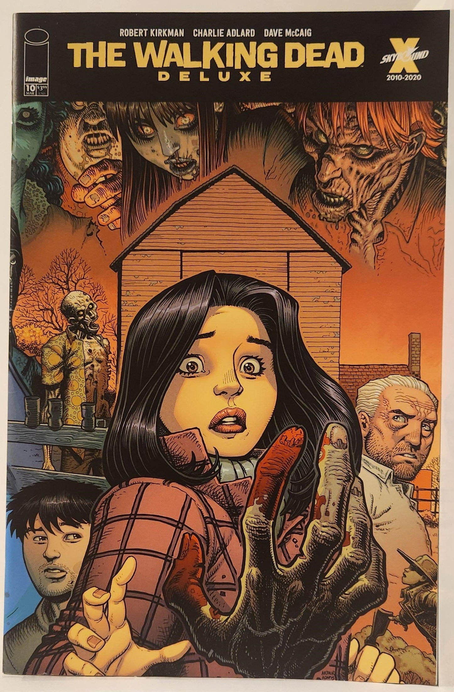 Walking Dead Deluxe Issue #010 (Adams and McCaig)