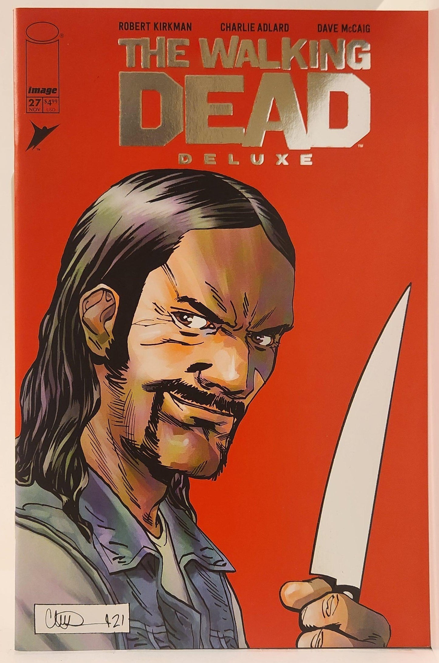 Walking Dead Deluxe Issue #027 (Adlard Foil)