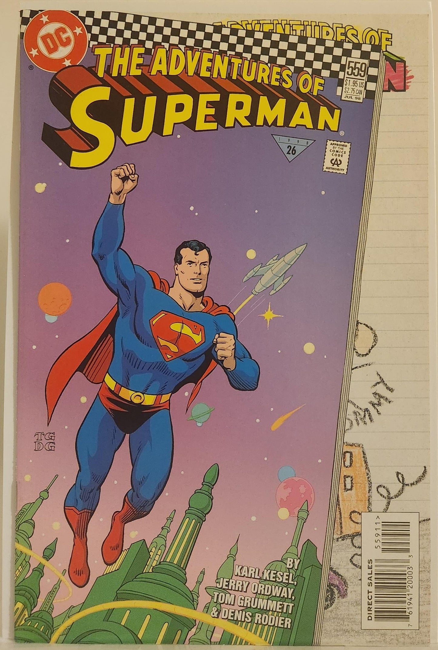Adventures of Superman #559