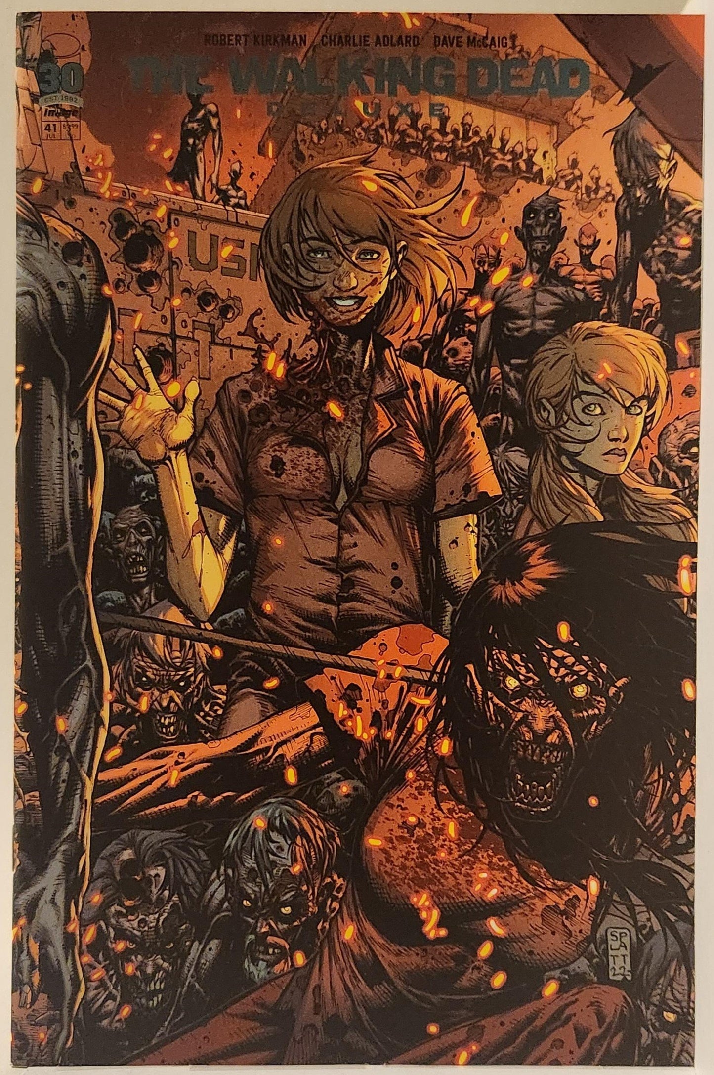 Walking Dead Deluxe Issue #041 (Platt & McCaig)